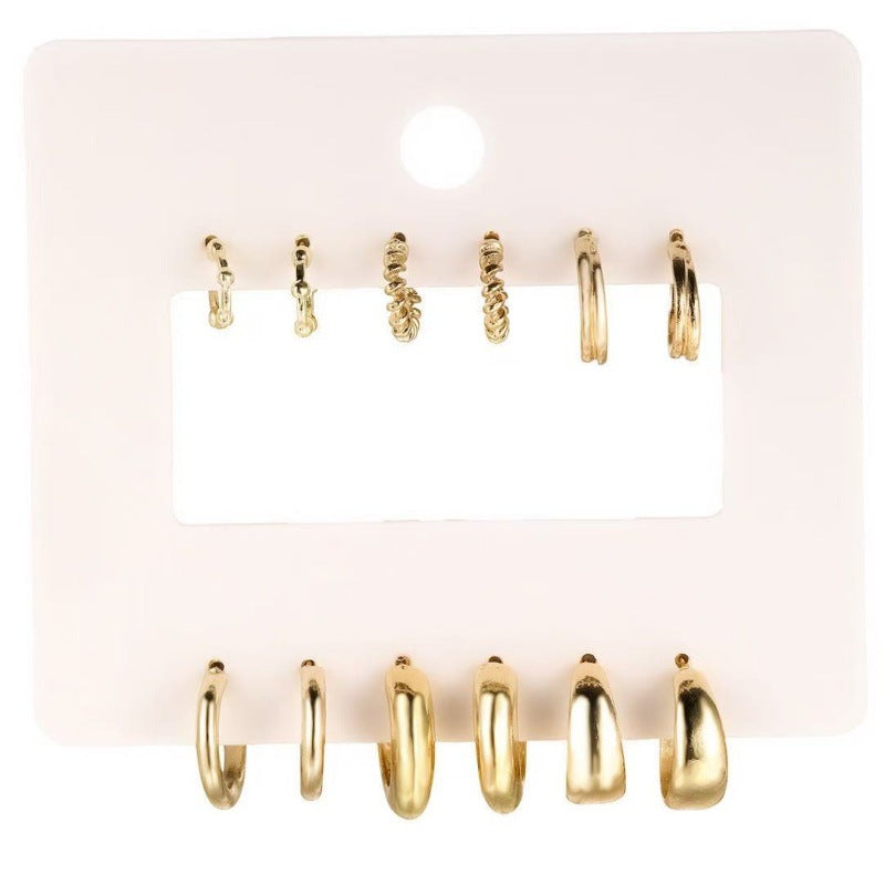 Personalized Twisted Fashion Drop Earrings for Women