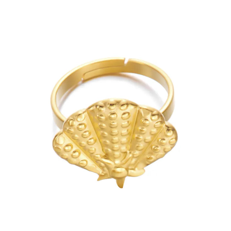 Conch Ring for Women in Marine Style - 316L Stainless Steel