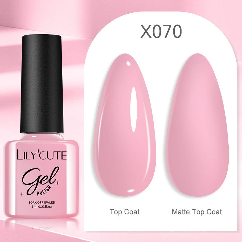 New Full Set of Gel Nail Polish for Women - Two Piece Set