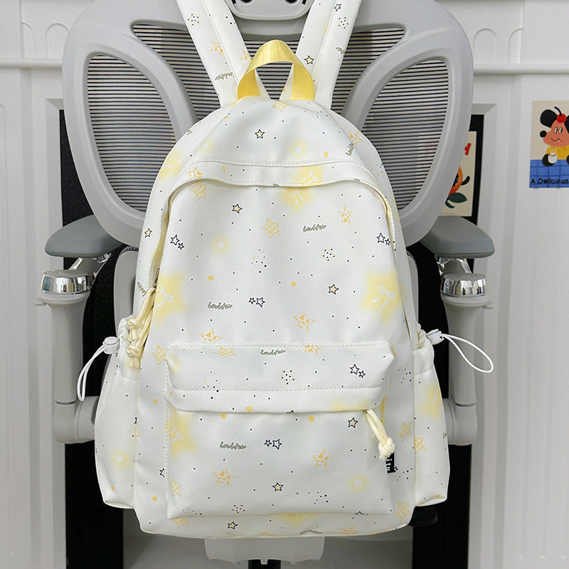 Simple Small Lightweight Shoulder Bag Casual Travel Backpack