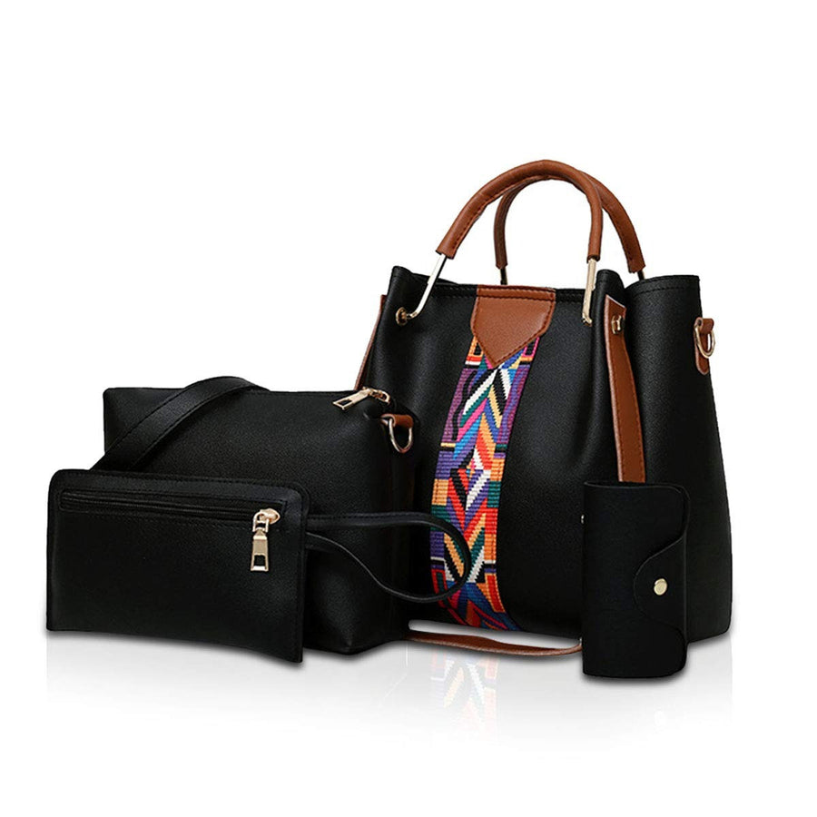 Stylish 4 Pcs Women Handbags & Wallets for Every Occasion