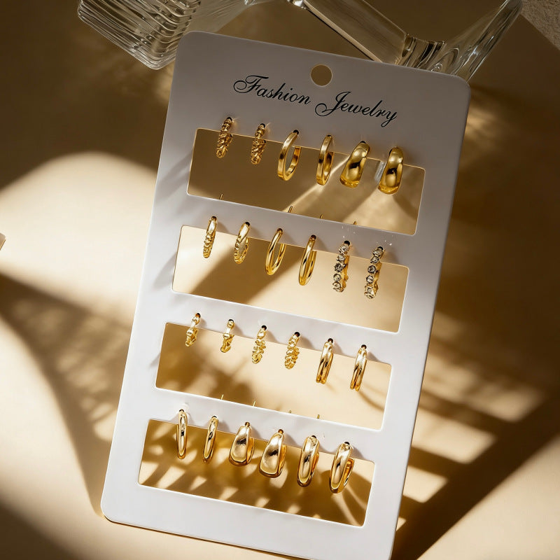Personalized Twisted Fashion Drop Earrings for Women