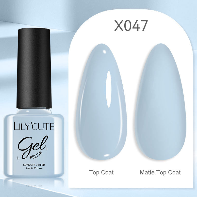 New Full Set of Gel Nail Polish for Women - Two Piece Set