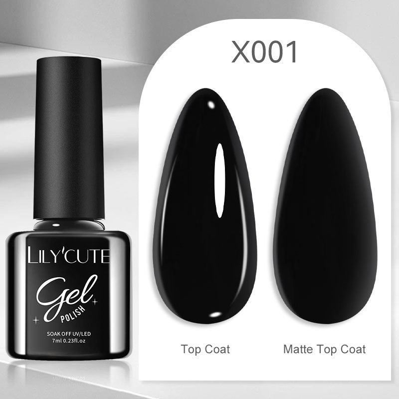 New Full Set of Gel Nail Polish for Women - Two Piece Set