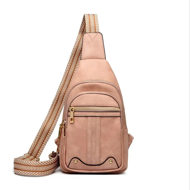 Sling Bag Crossbody Bags For Women - Stylish Brown Fanny Pack