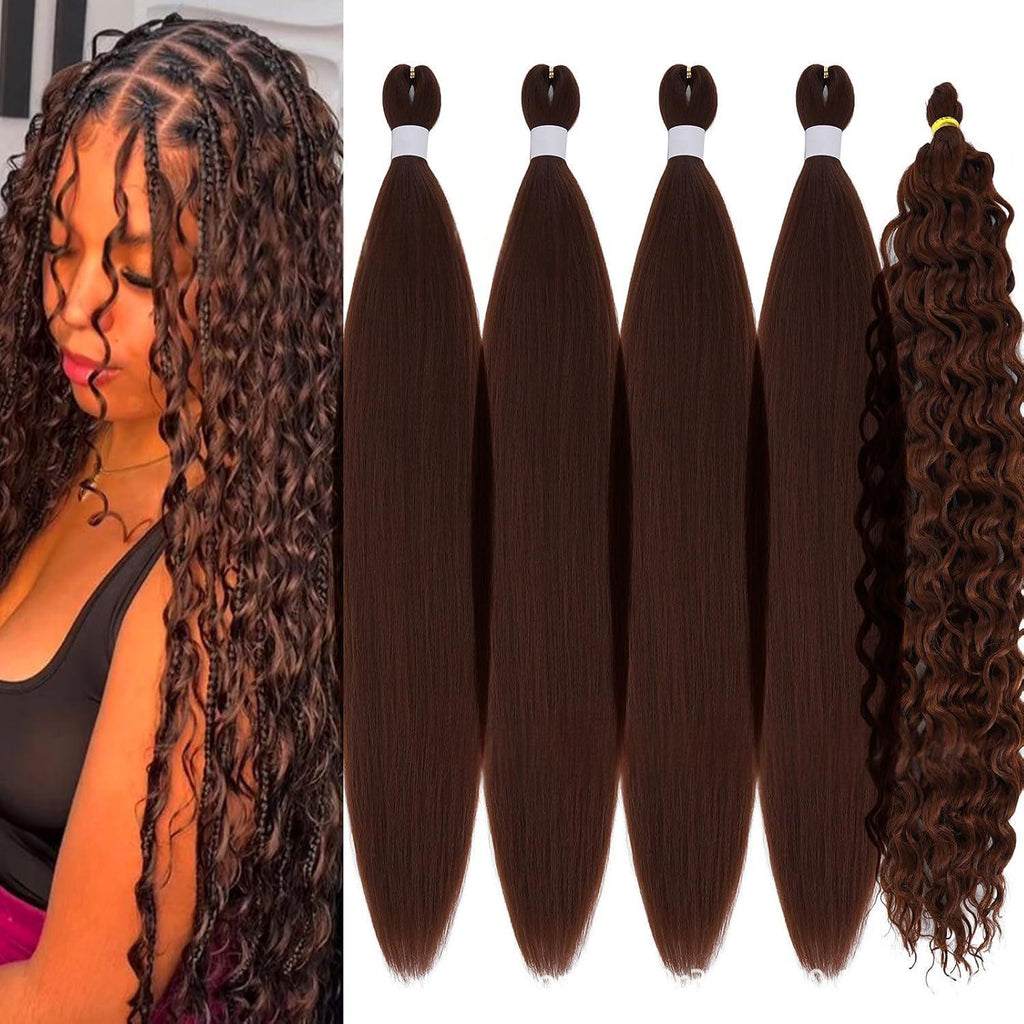 Bohemian Braided Hair Braid Set for Women - Chic Styles