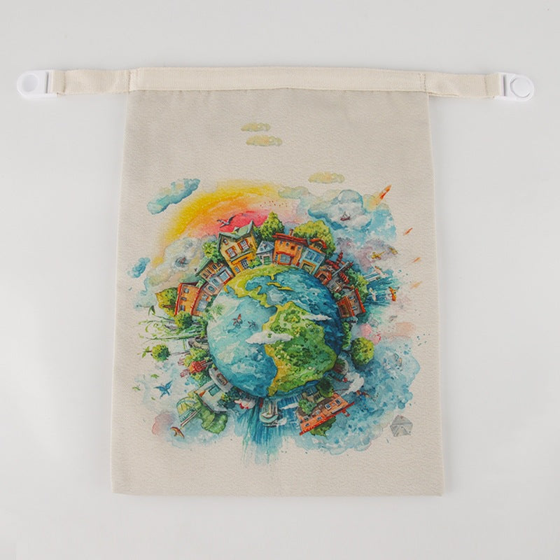 Double-layered Reusable Beeswax Bread Bag for Freshness