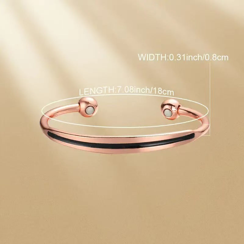 Simple and Elegant Adjustable Bronze-toned Bracelet