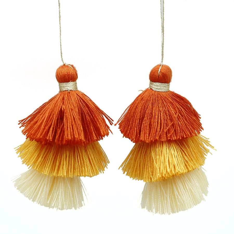 Colorful Five-layer Tassel DIY Phone Charm Bracelet