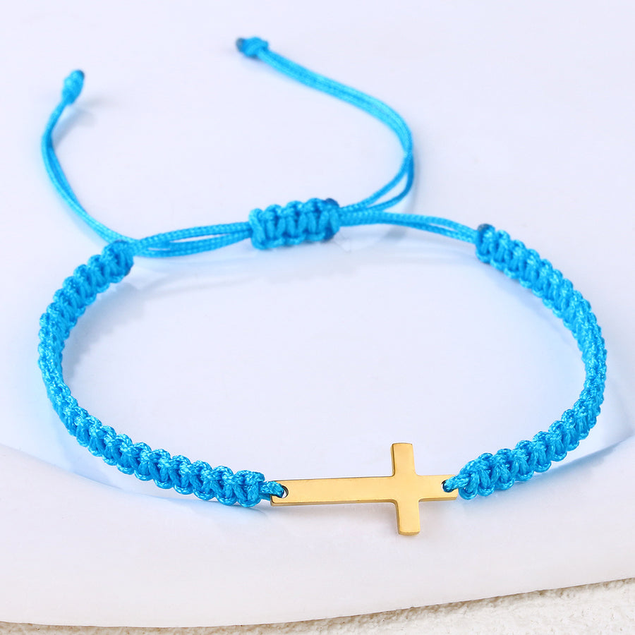 Colorful Handmade Bracelet for Women - Stainless Steel Style
