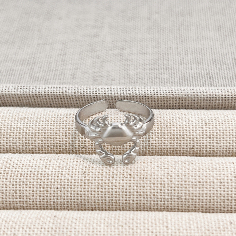 Colorfast Hollowed-out Heart Ring for Women - Trendy Accessory