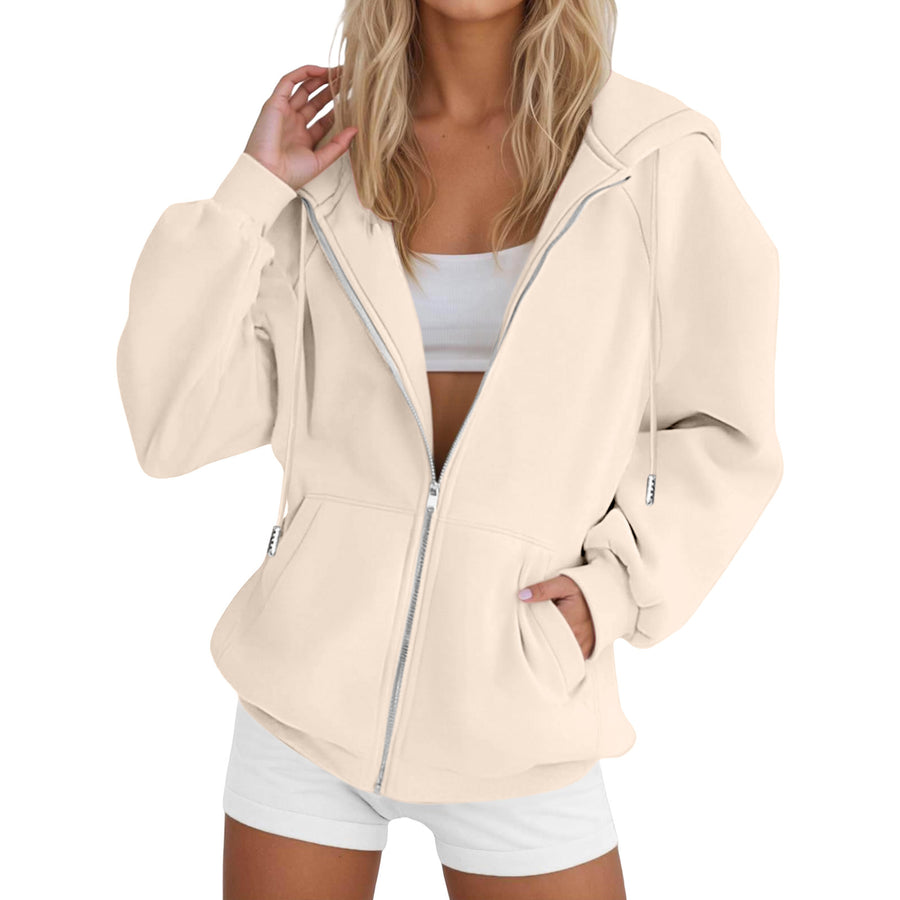 Laid-back Casual Figure-flattering Cardigan Top for Women