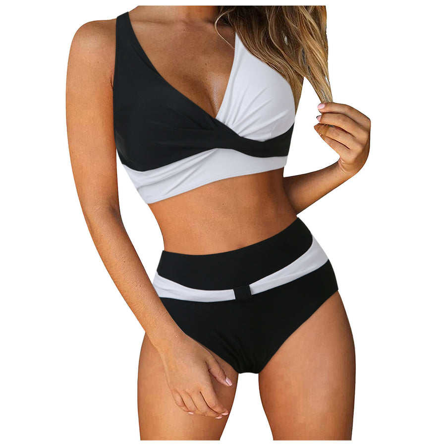 Women's Two Piece Swimsuit - Floral Print Bikini Set