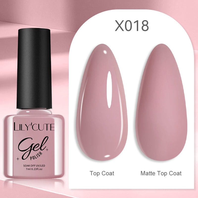 New Full Set of Gel Nail Polish for Women - Two Piece Set