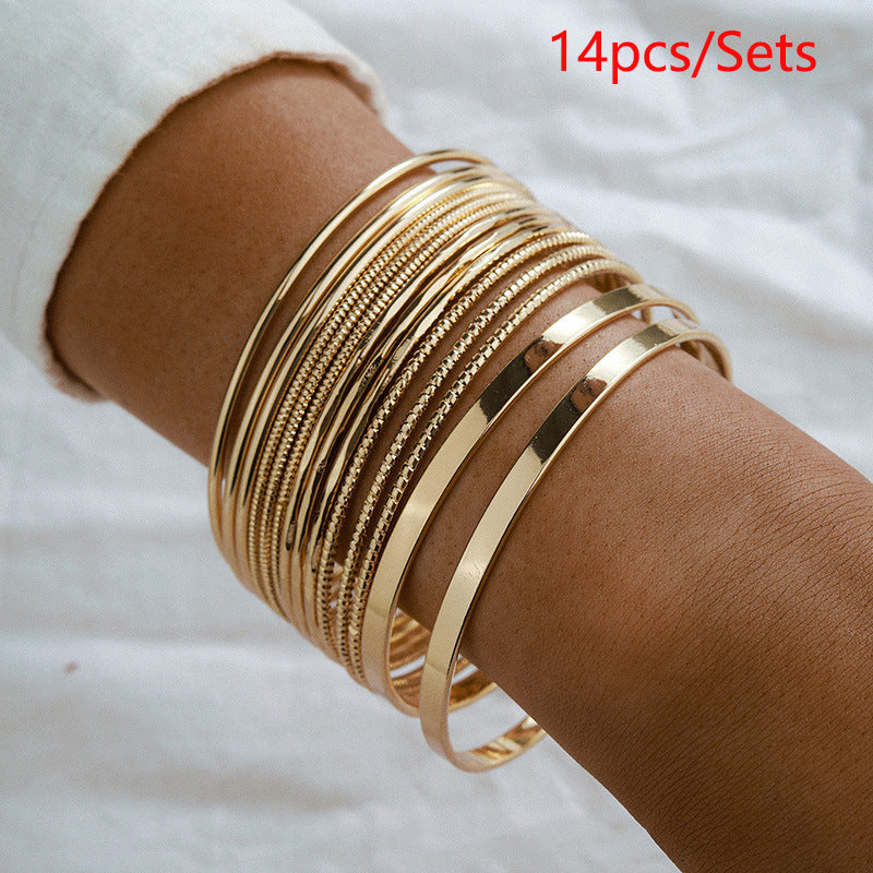 Bohemian Ethnic Style Gold Bracelet for Unique Flair