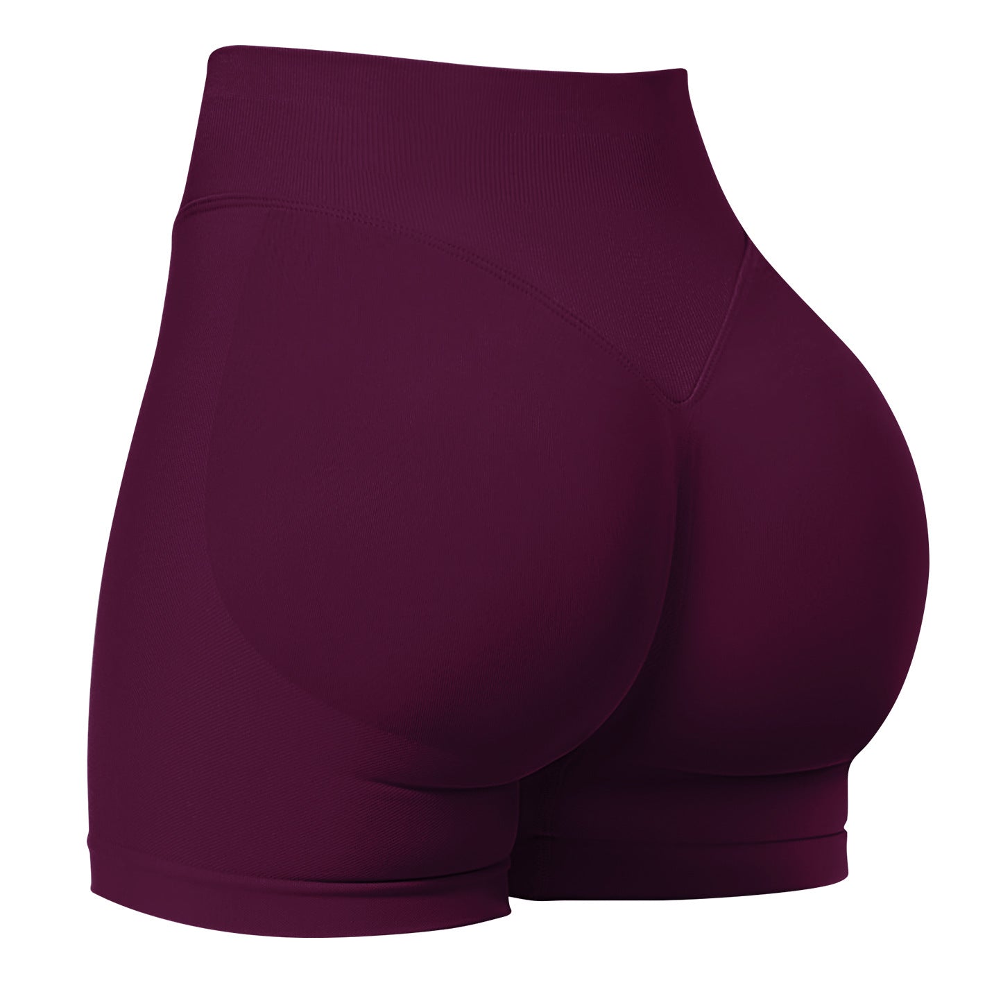 Women's High-Waist Yoga Shorts for Fitness & Running