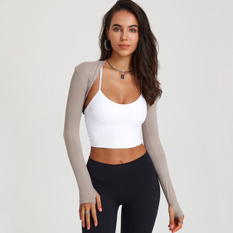 New Spring & Summer Sports Long-Sleeve Shrugs for Yoga & Dance