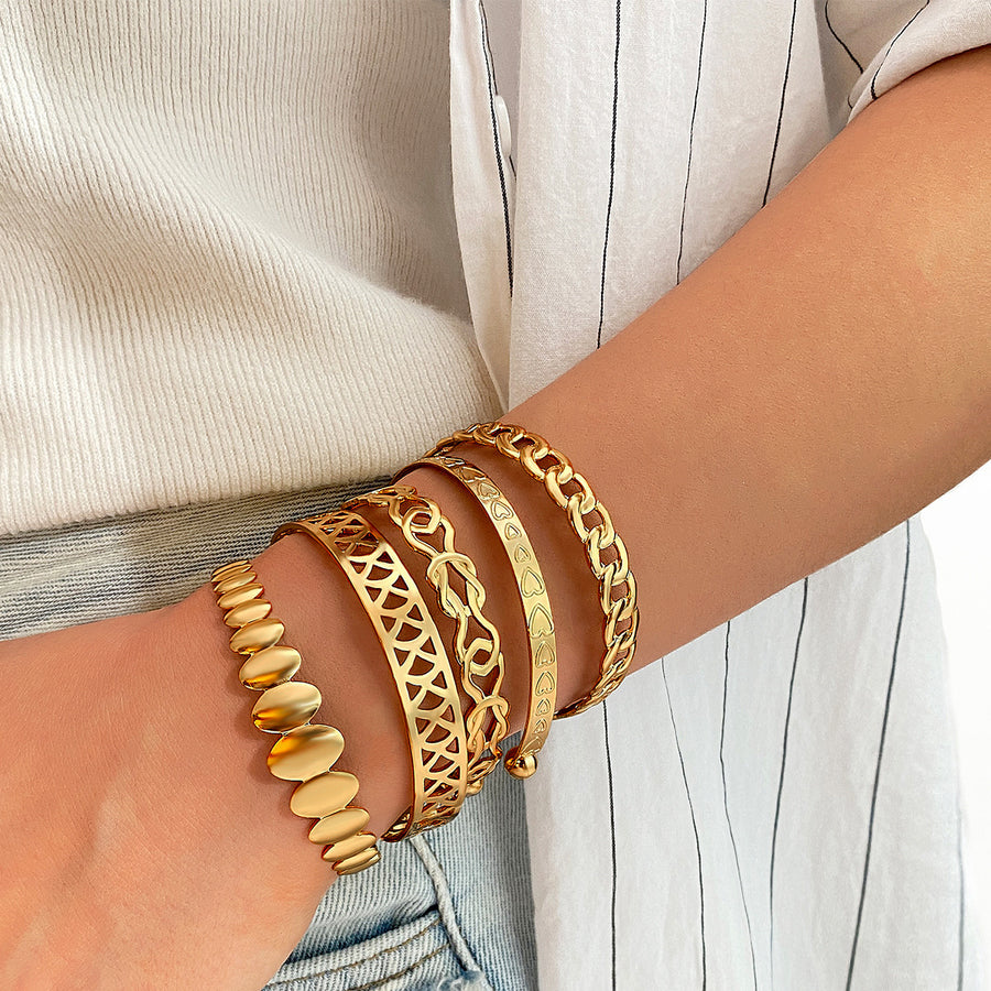 Bohemian Ethnic Style Gold Bracelet for Unique Flair
