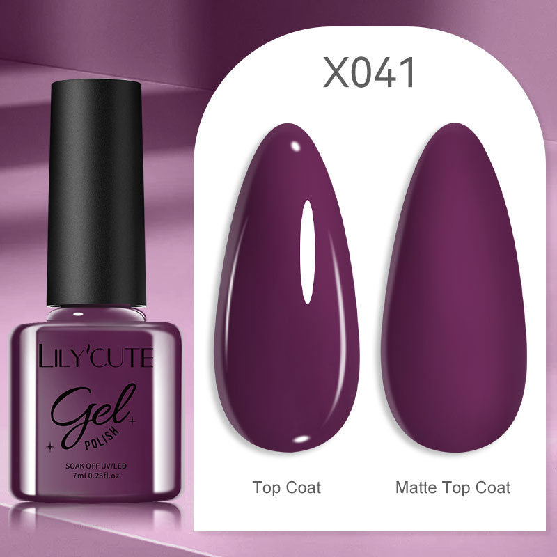 New Full Set of Gel Nail Polish for Women - Two Piece Set