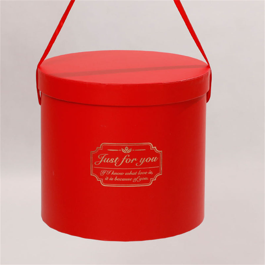 Mini Flower Bucket Gift Box - Stylish Jewelry Box for Storage