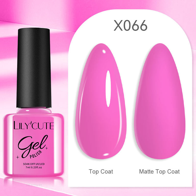 New Full Set of Gel Nail Polish for Women - Two Piece Set
