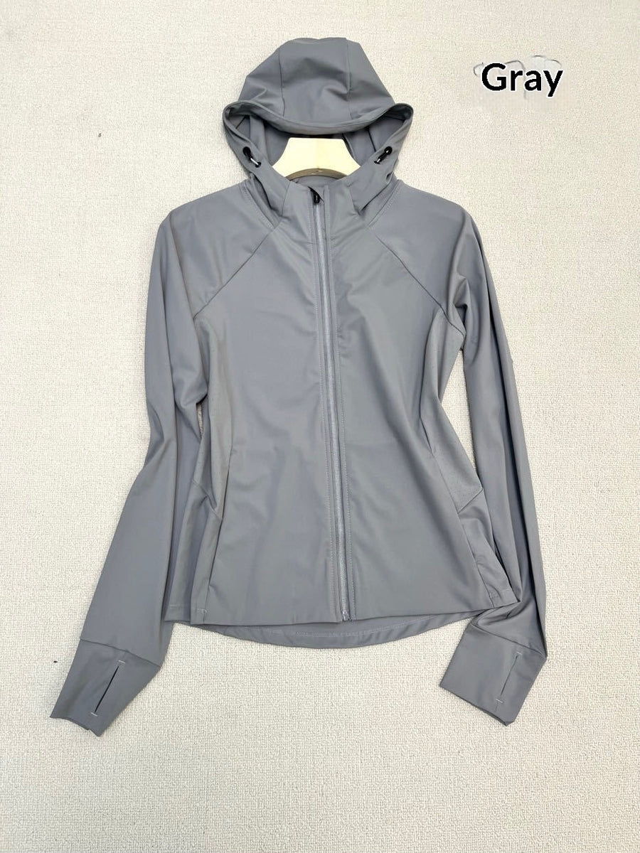 Womens UV-Protective Sun-Resistant Hooded Jacket