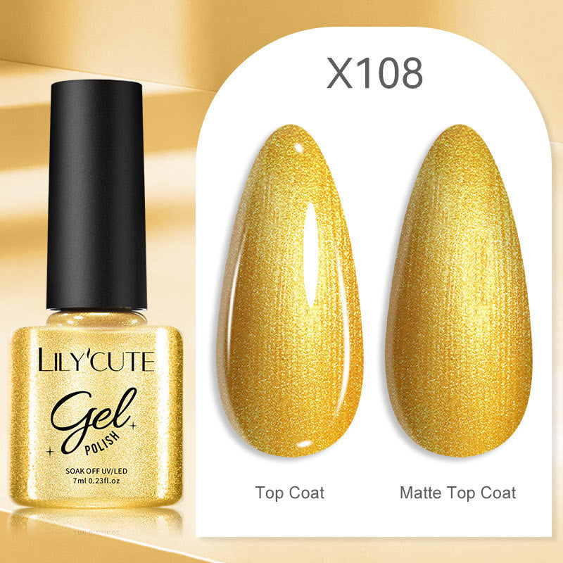 New Full Set of Gel Nail Polish for Women - Two Piece Set