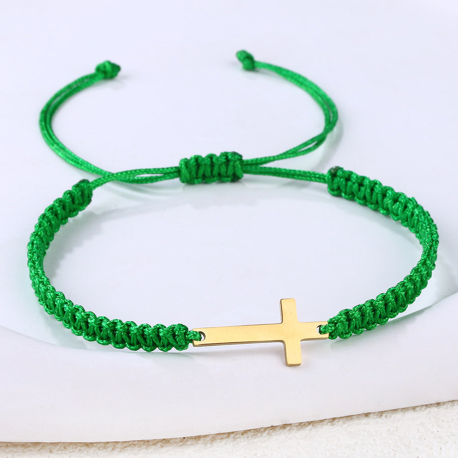 Colorful Handmade Bracelet for Women - Stainless Steel Style