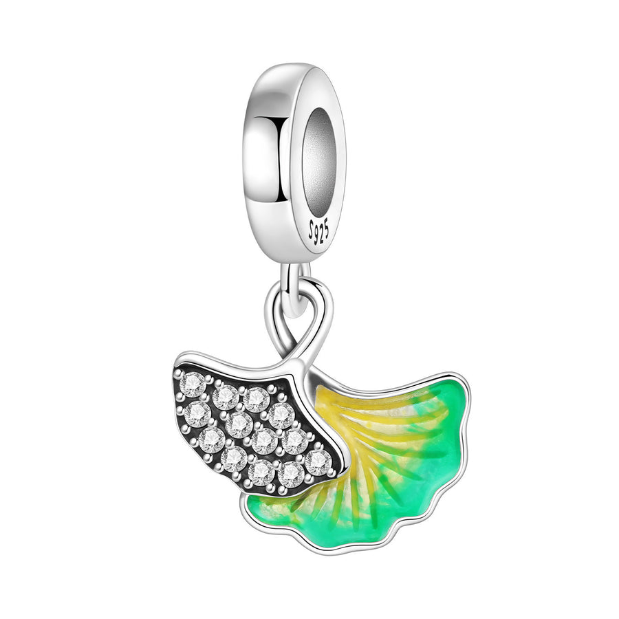 Lily Of The Valley Iris Pendant Necklace DIY Bracelet Charm