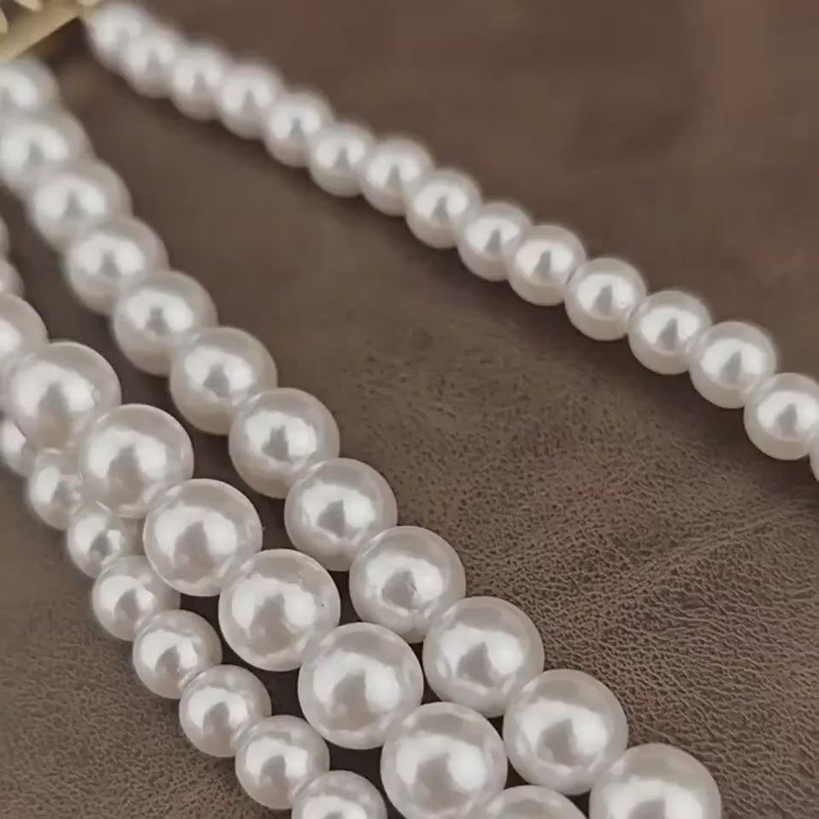 Elegant High-End Thorn Bird Pearl Necklace for Women