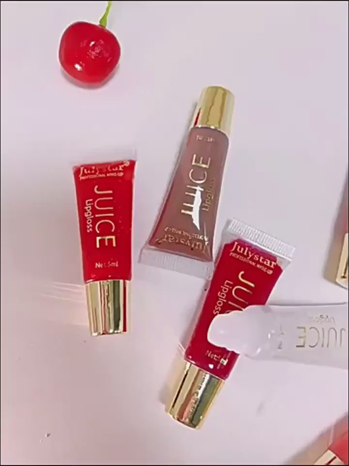Natural Long-lasting Moisturizing Mirror Lip Oil with Fruit Flavor