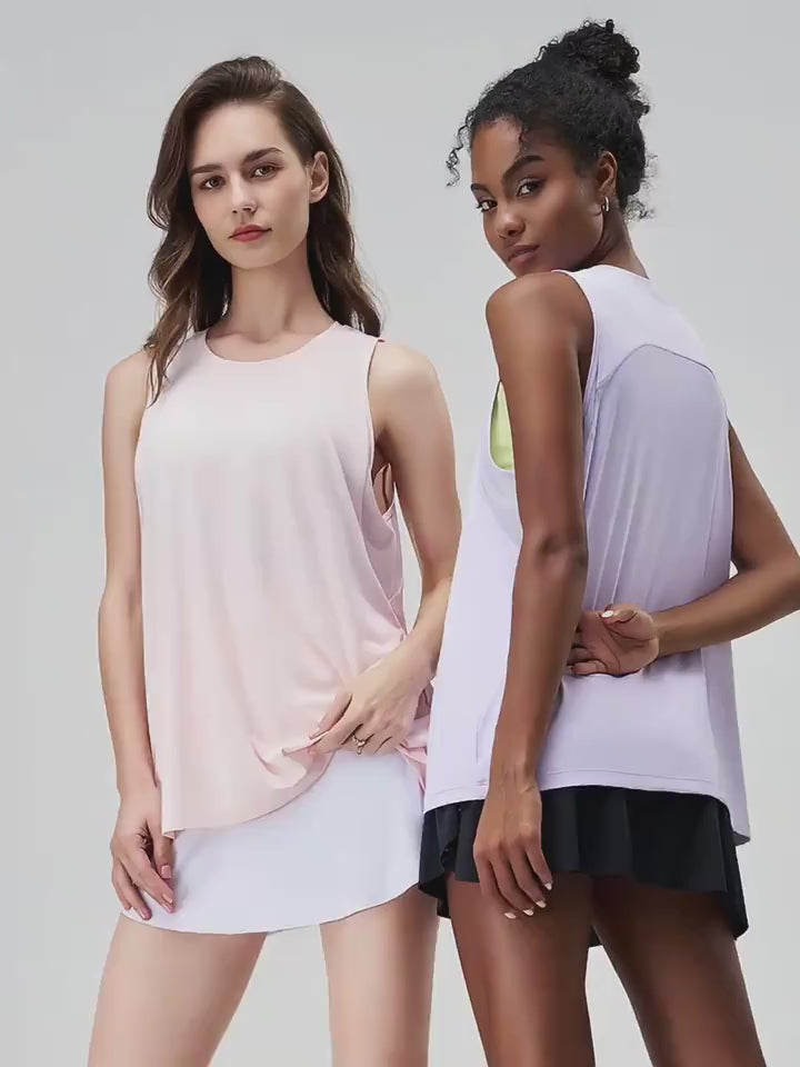 New Women's Summer Sports Tank Tops - Quick-Dry Gym Shirts