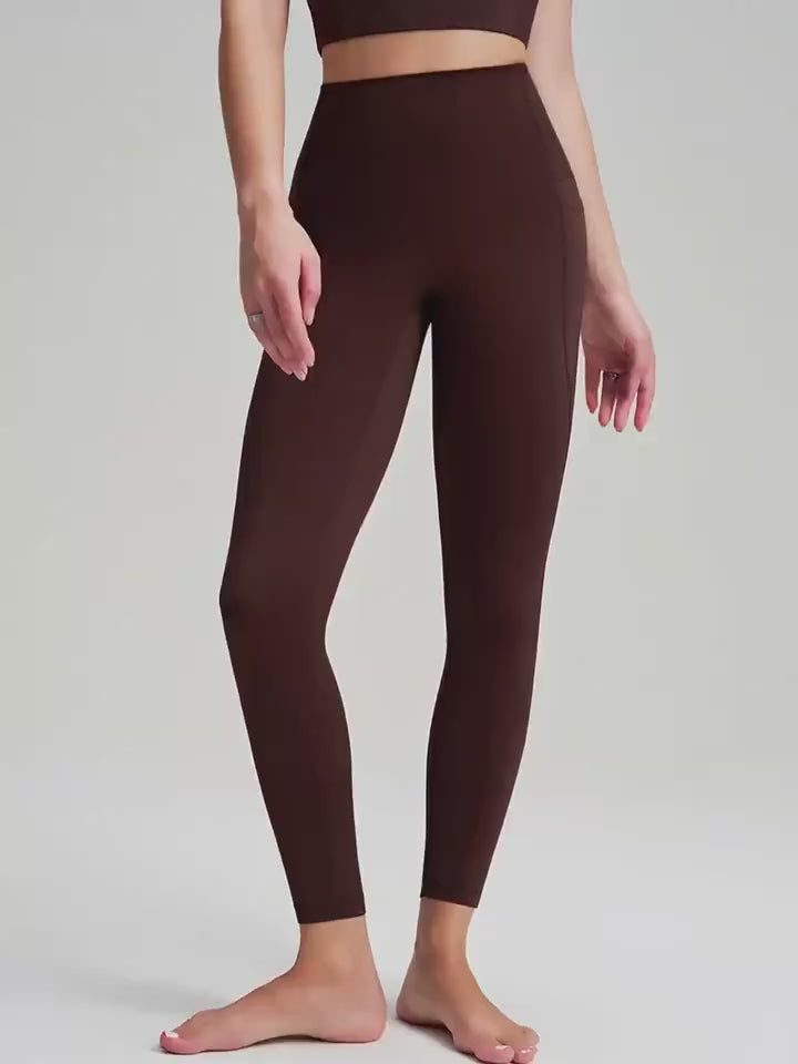 New Bare-Sense Hip-Lifting Yoga Pants for Women - Peach Butt Design