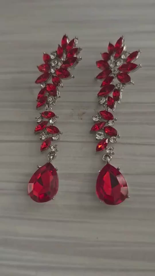 Elegant Water Drop Shape Dangle Earrings for Women